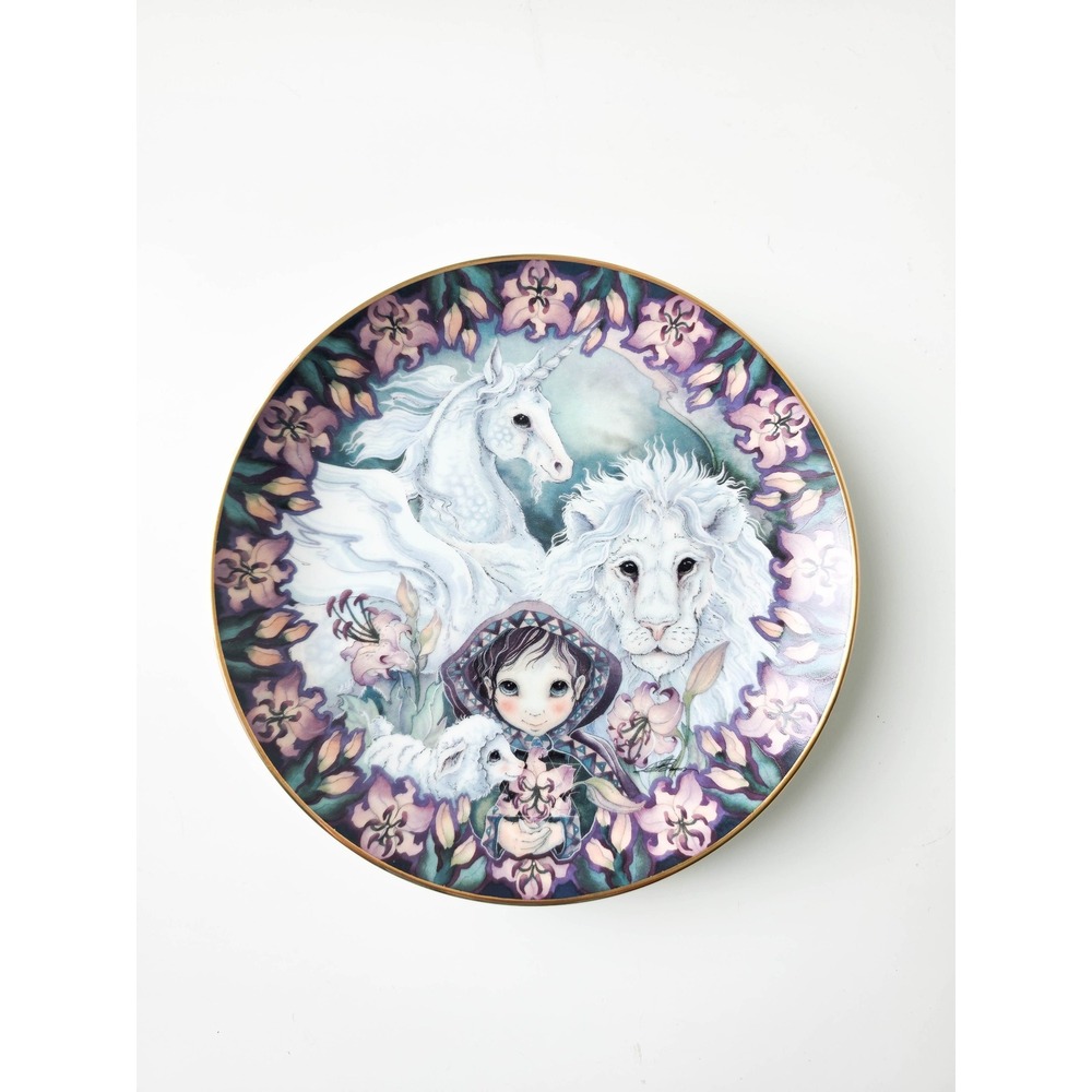 Jody Bergsma Reco In Faith I Am Free Collector Plate Guardians Kingdom 1991